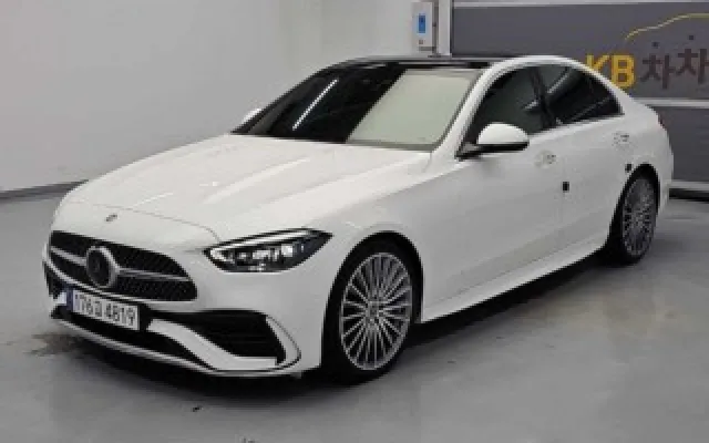 인천자동차중고가격 C클래스 W206 C300 4MATIC AMG 라인 매물 사진 4 - 2023/08 61,492km